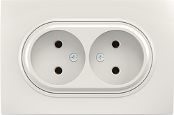 16A 250V~Double Russian C1 Socket 