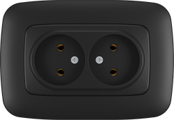 16A 250V~Double Russian C1 Socket 