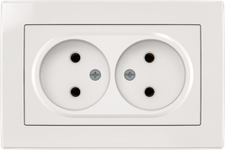 16A 250V~Double Russian C1 Socket 